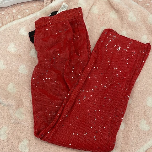 Zara Sequin boutique pants NEW - Picture 6 of 6